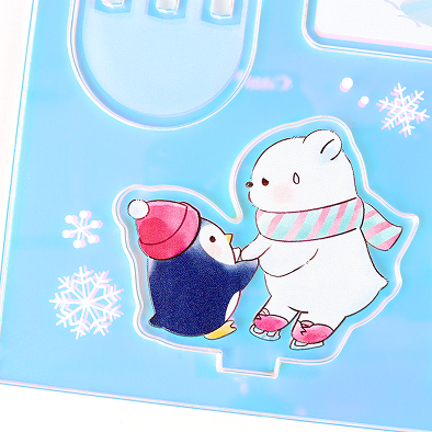 オーロラアクリルジオラマの印刷品質