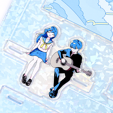 ホログラムアクリルジオラマの印刷品質