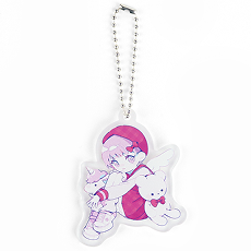 アクリルグッズ印刷商品一覧 マットアクリルキーホルダー