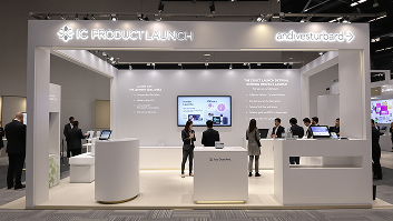 アクリルオブジェのご利用シーン・展示会などの企業ブースに