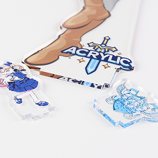 アクリルジオラマの特徴・パーツに合わせて選べるツメ