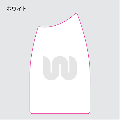 アクリルオブジェ制作見本-アクリル表彰盾のホワイトインクデータ