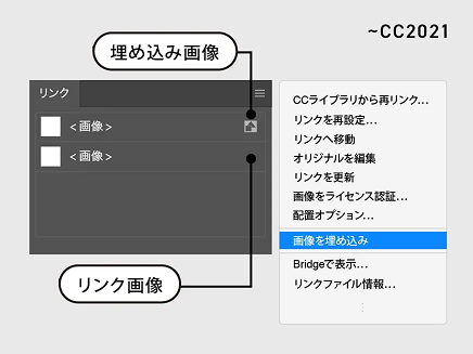 布生地プリント｜データの作成方法｜画像の埋め込み-Illustrator2021以前