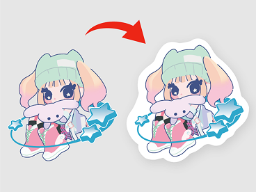 カットライン自動生成