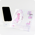 オシャレに飾れるアクリルスマホスタンド