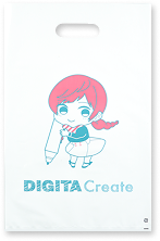 サークル名の印刷されたショッパー