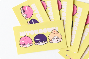 安くて早い納期でシールを印刷したい方におすすめなアート紙の印刷例