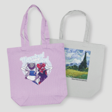 デザインシミュレータ入稿のトートバッグプリント