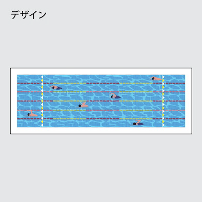 部活タオルのデータ