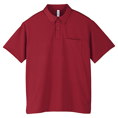 galliano 新聞プリント ポロシャツ　未使用タグ付き 2020-01】 〔形状安定〕4.7オンス スペシャル ドライ カノコ