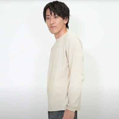 レア　KAPITAL INDIGENOUS リッププリントロングTシャツ オルテガ天竺 ハイネックロンT（ネックオルテガ） | KAPITAL