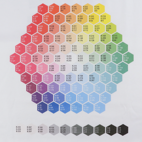 フルカラー+ホワイトインクを白い生地のTシャツにプリントした仕上がり