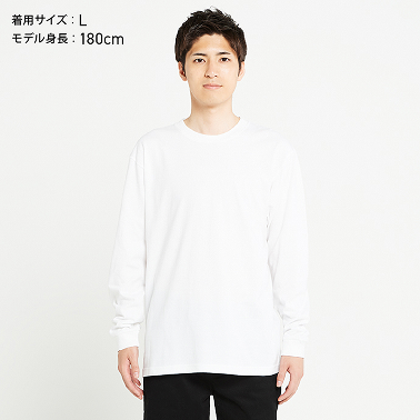 ロングTシャツ 00110-CLLの着用画像