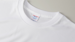 ドライTシャツ5900は4.1ozの軽い着心地の生地